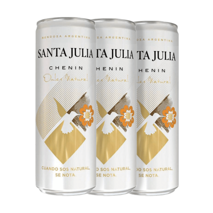 Latas santa julia chenin dulce x 3 - Tropilla vinos