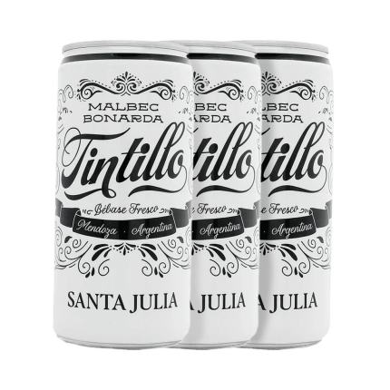 Latas santa julia tintillo x3 - Tropilla vinos