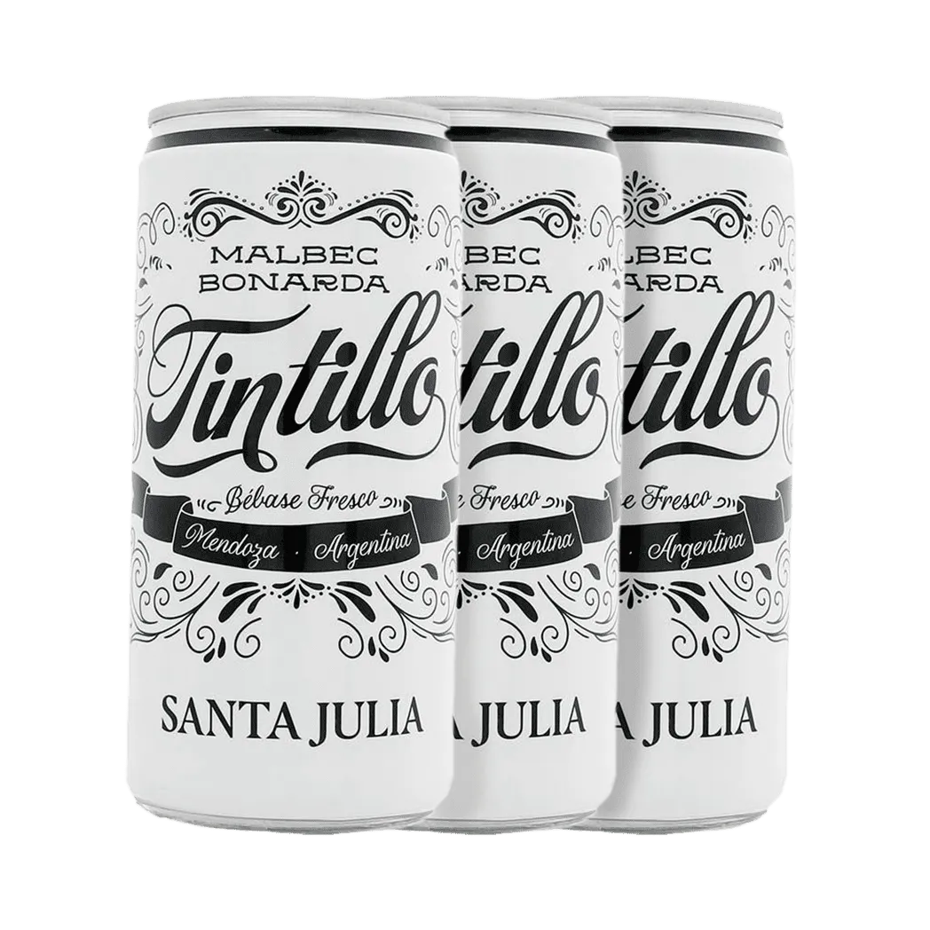 Latas santa julia tintillo x3 - Tropilla vinos