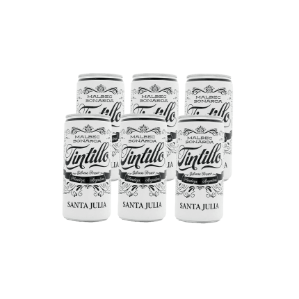 Lata Santa Julia Tintillo Pack x6 - Tropilla Vinos