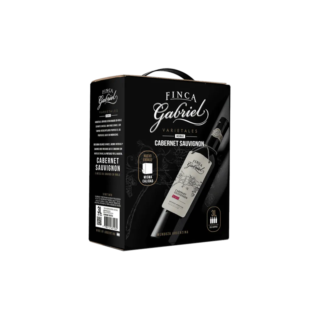 Finca Gabriel Bag in Box Cabernet Sauvignon 3L - Tropilla Vinos