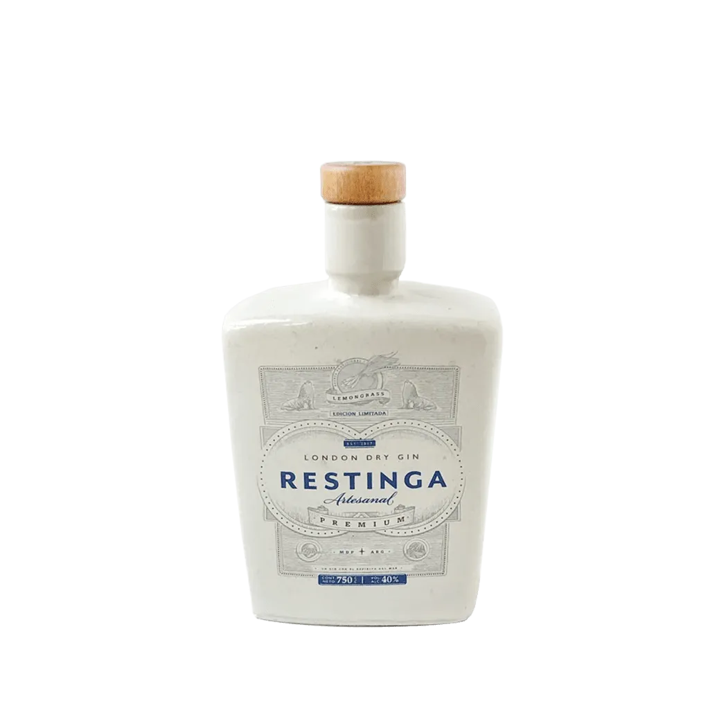 Gin Restinga Lemongrass Ceramica - Tropilla Vinos