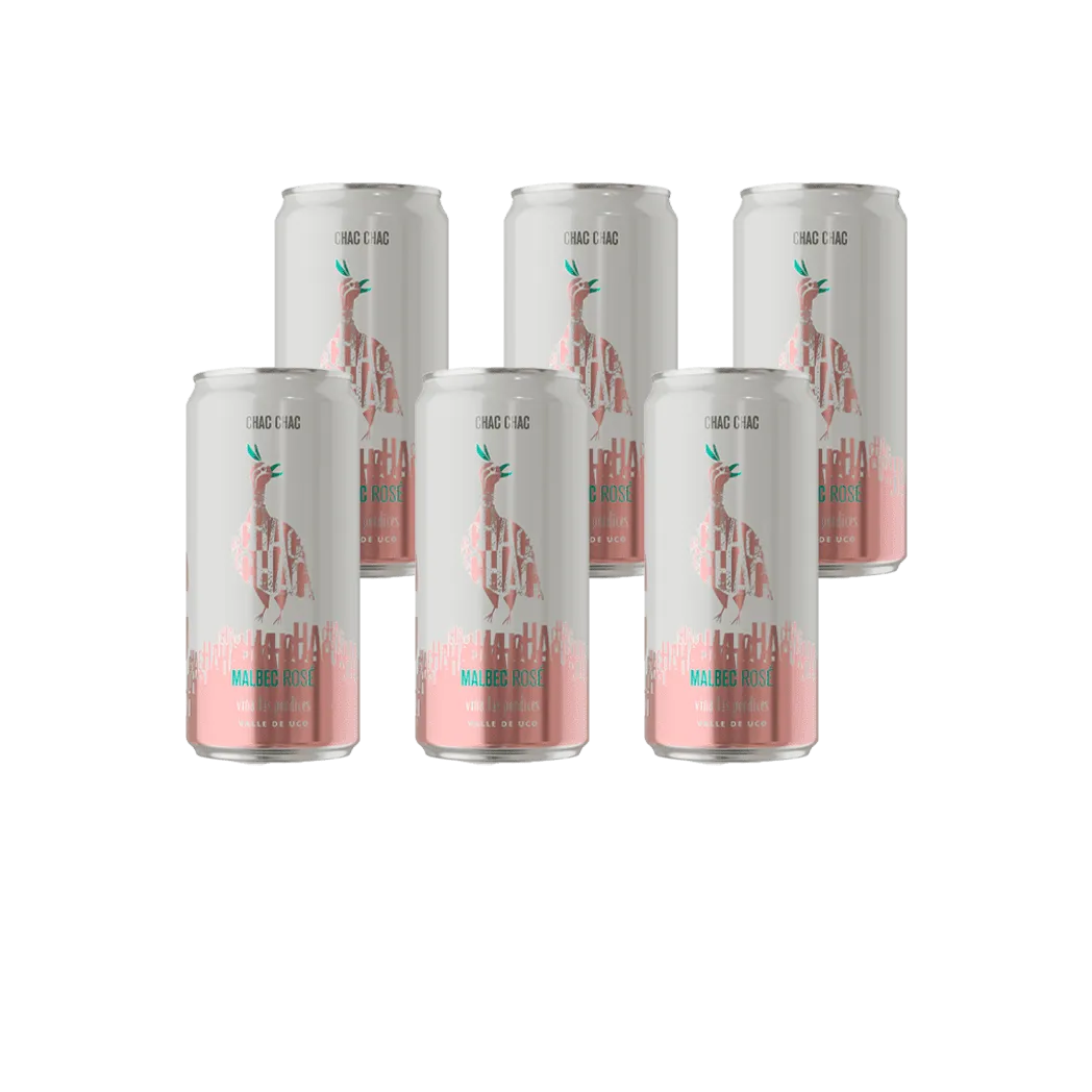 Lata Chac Chac Malbec Rosé Pack x6 - Tropilla Vinos