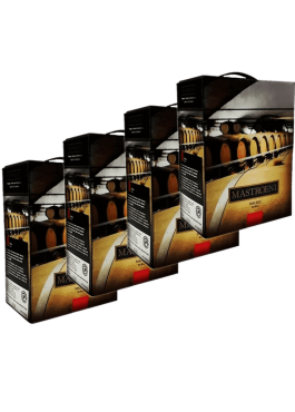 Mastroeni Bag in Box 3 L Malbec Pack x4 - Tropilla Vinos