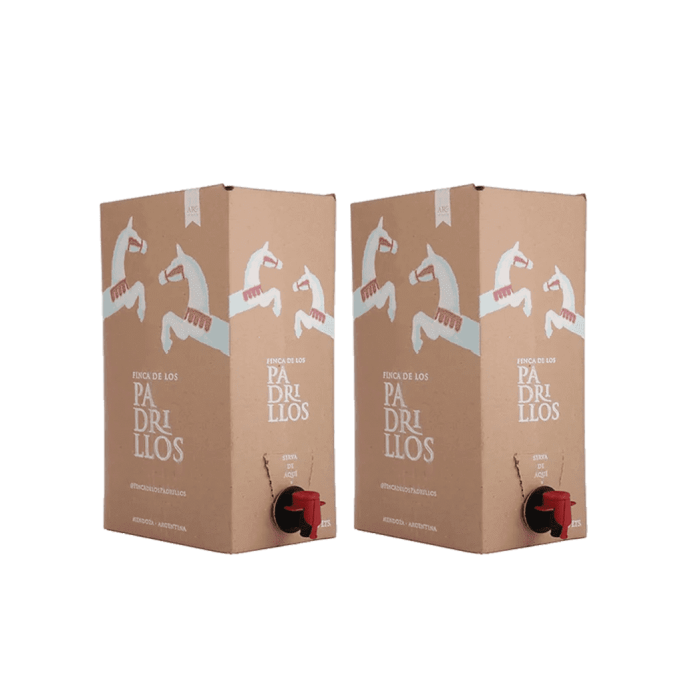 Padrillos Bag in Box 5L Malbec Pack x2 - Tropilla Vinos