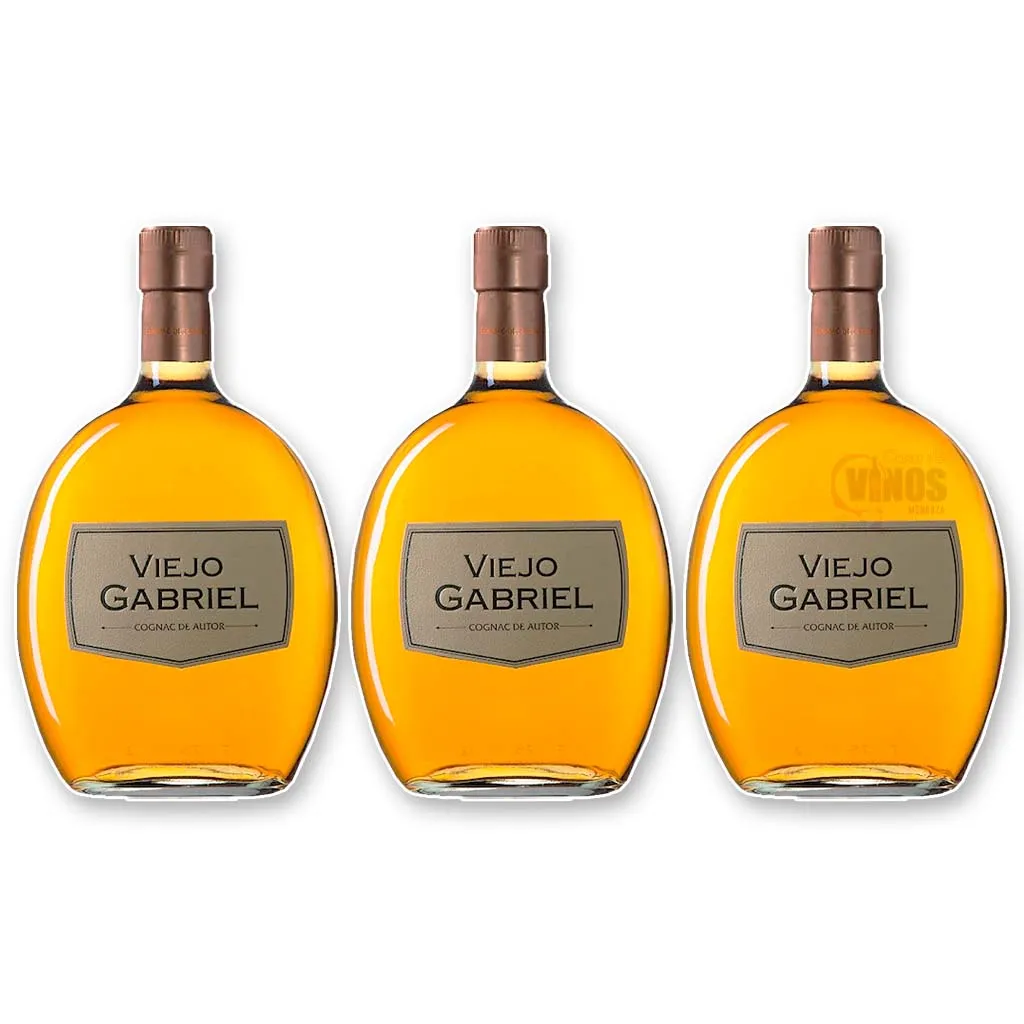 Cognac El Viejo Gabriel x3