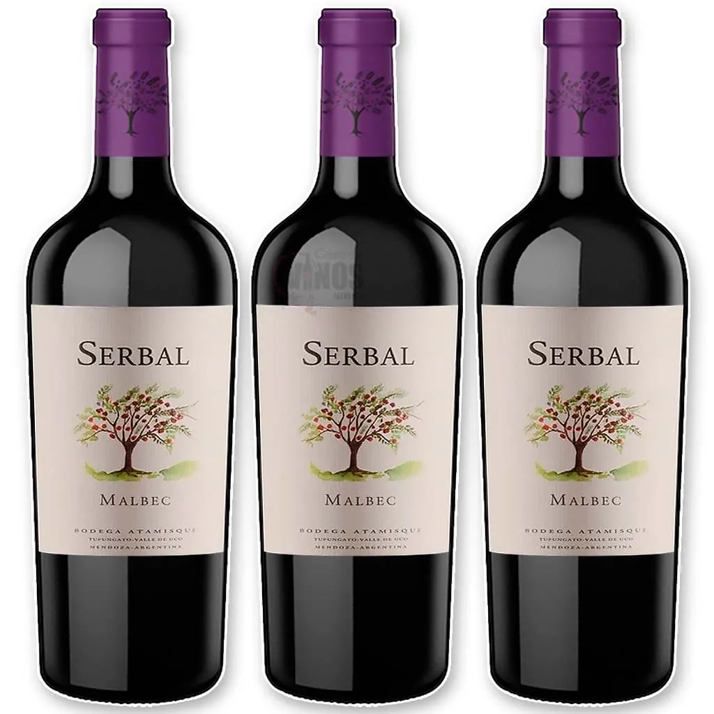 Serbal Malbec x3