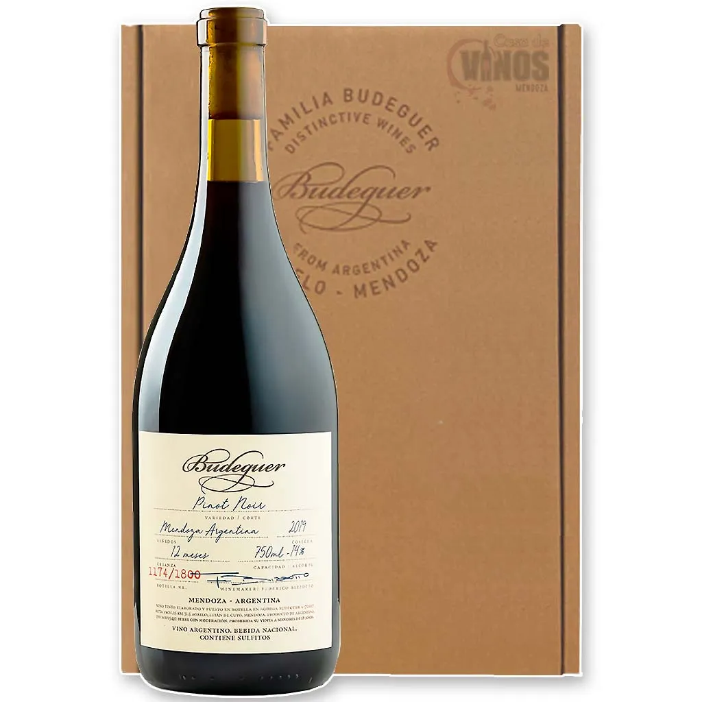 Budeguer Partida Limitada Pinot Noir x 2 - Imagen 2