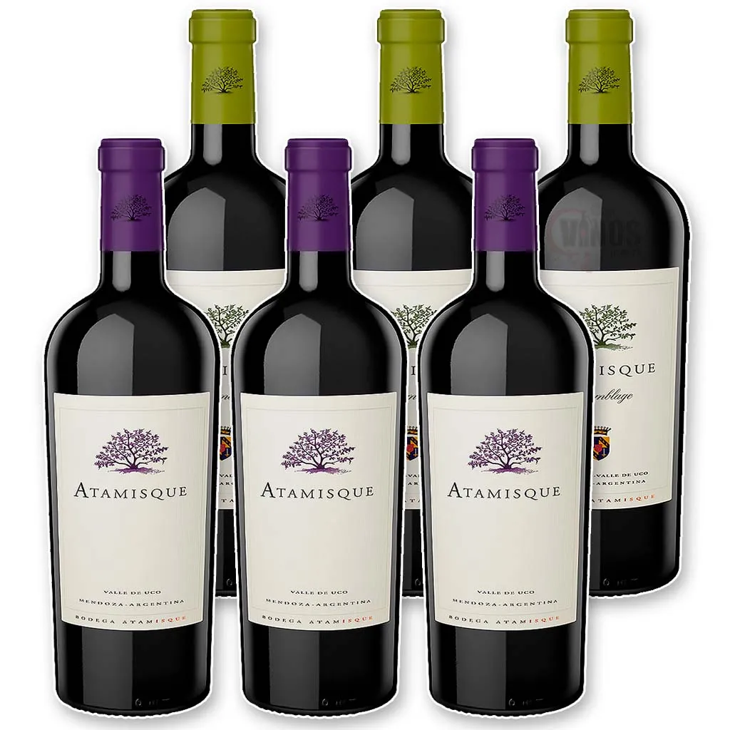 Mix Atamisque x6 Malbec - Assemblage