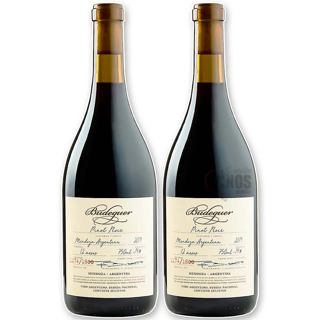 Budeguer Partida Limitada Pinot Noir x 2