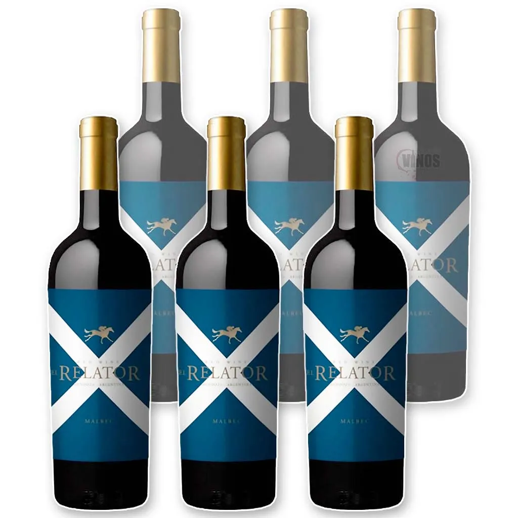 El Relator Malbec x6