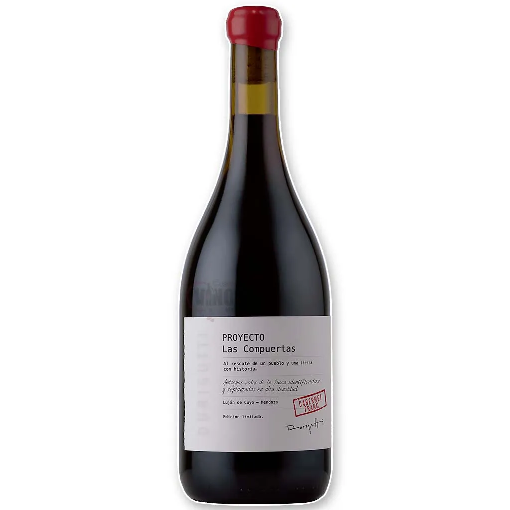 Durigutti Proyecto Las Compuertas - Cabernet Franc x3 - Imagen 2