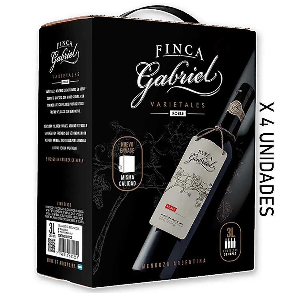 Bag in Box Finca Gabriel Malbec x4 – Jorge Rubio