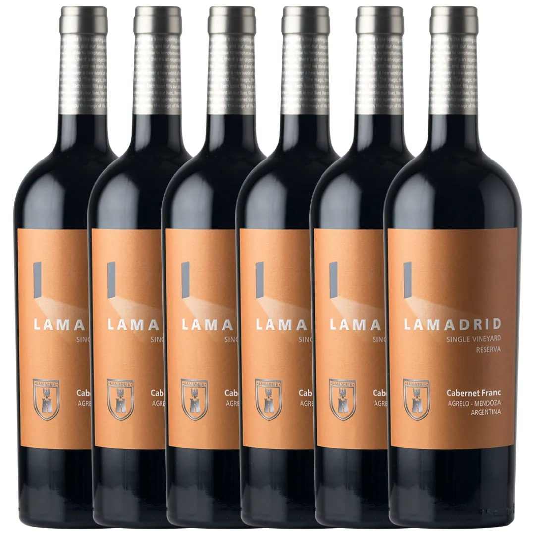 Lamadrid Reserva Cabernet Franc x6 un.