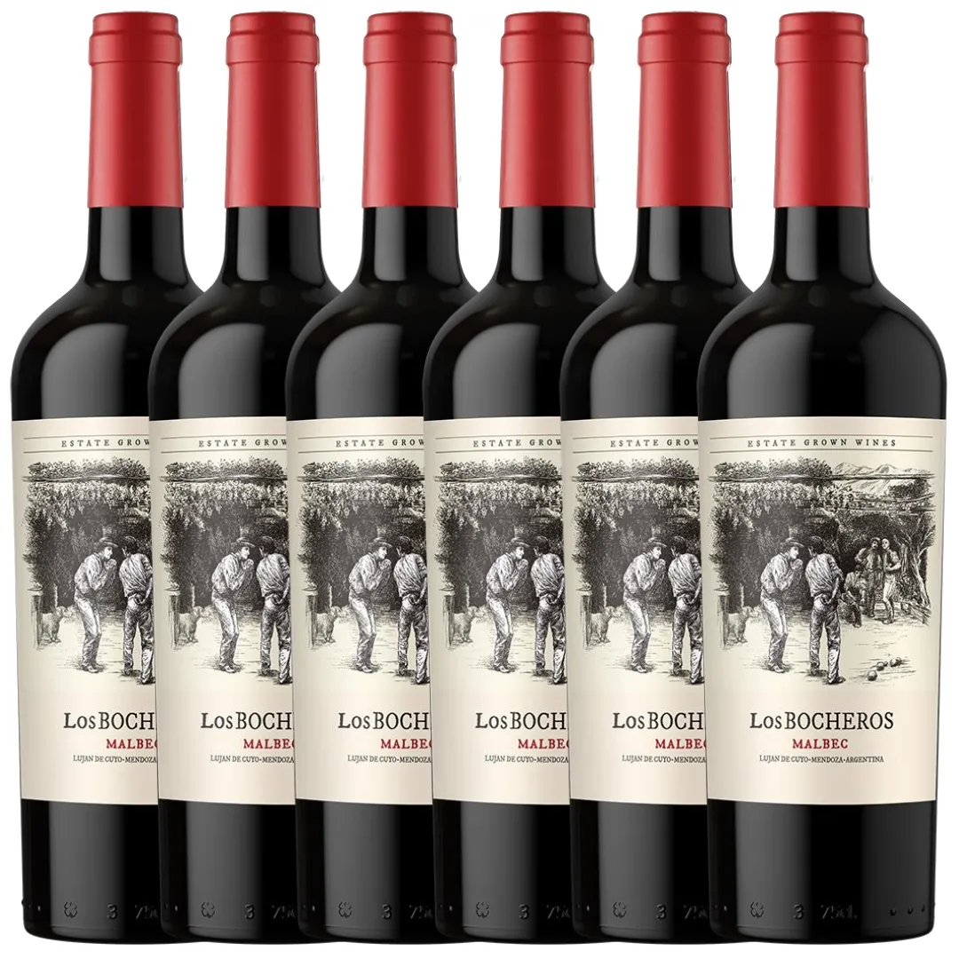 Los Bocheros Malbec x6 un.