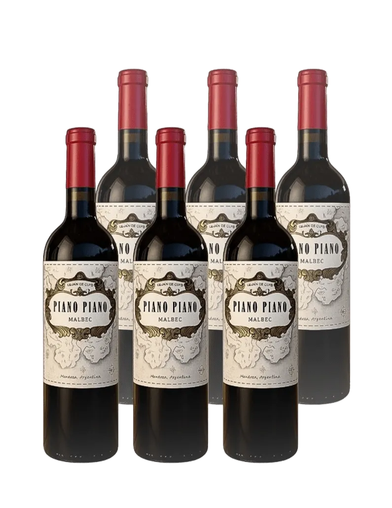 Piano Piano Malbec x6 un.